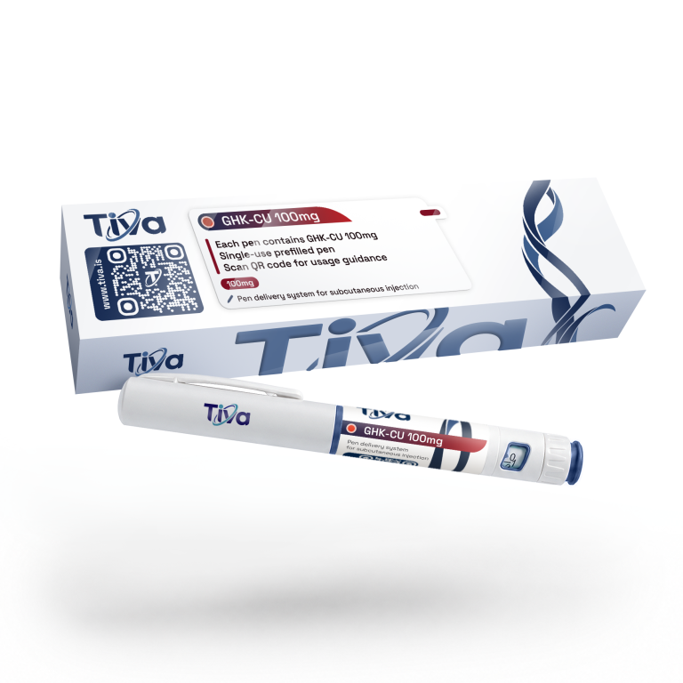 Tiva GHK-Cu 50mg prefilled peptide pen